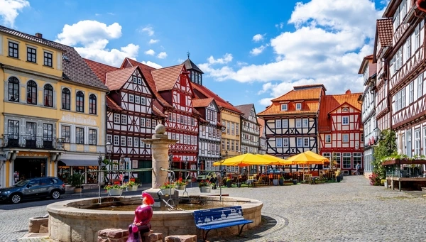 HANNOVER-GOSLAR-GOTTINGEN-BAD SOODEN-ALLENDORF-EISENACH
