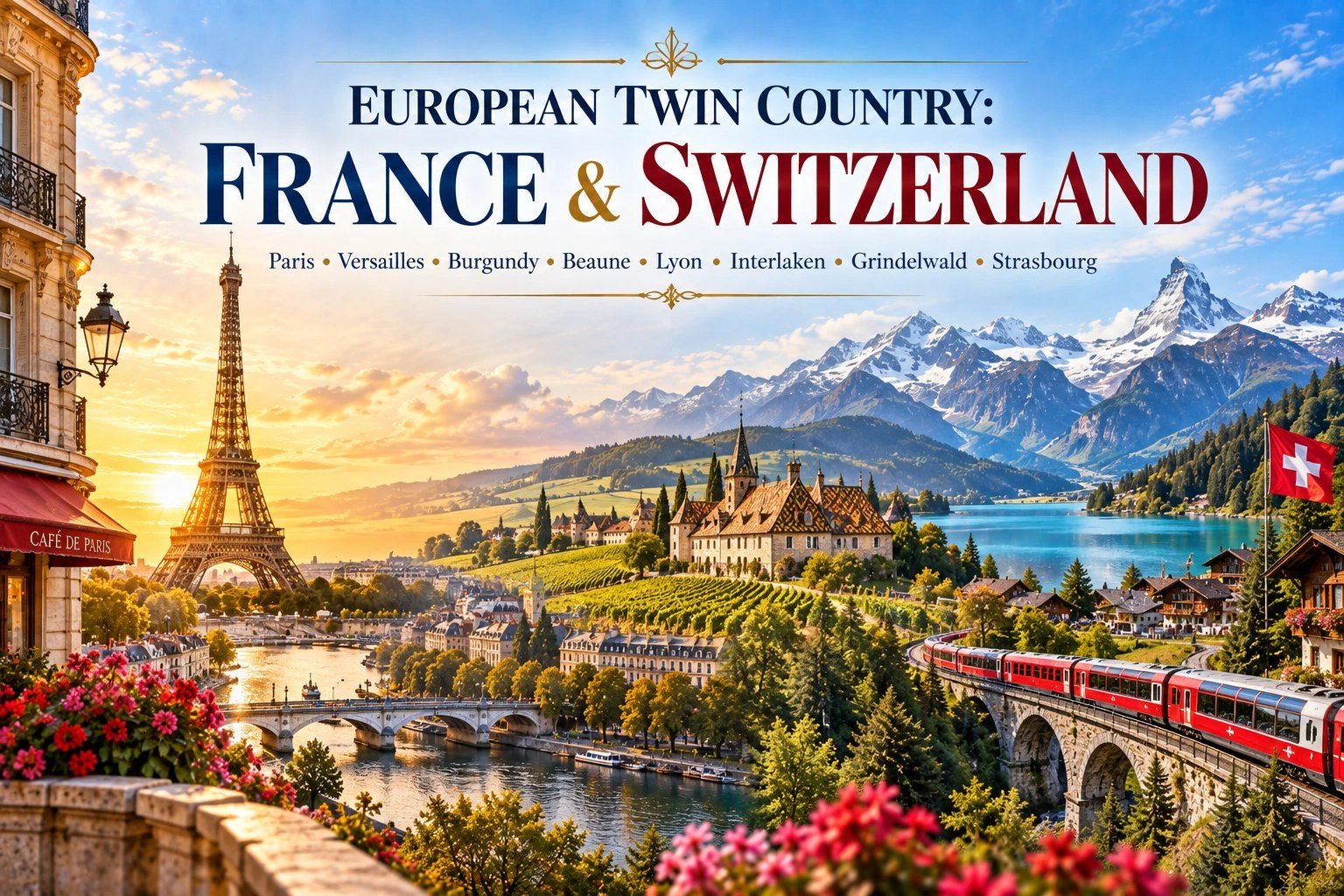 European Twin Country: France and Switzerland