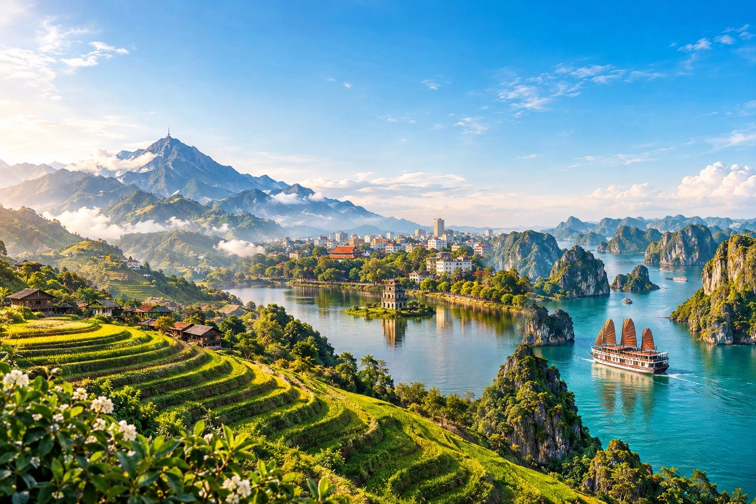 Northern Vietnam Discovery: Sapa, Hanoi, and Ha Long Bay